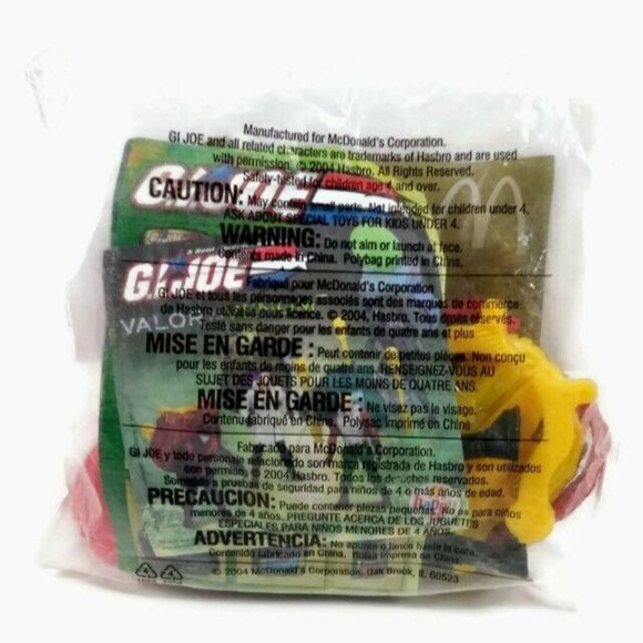 McDonald's NEW G.I. Joe Cobra Commander Happy Meal Toy - Picture 2 of 12